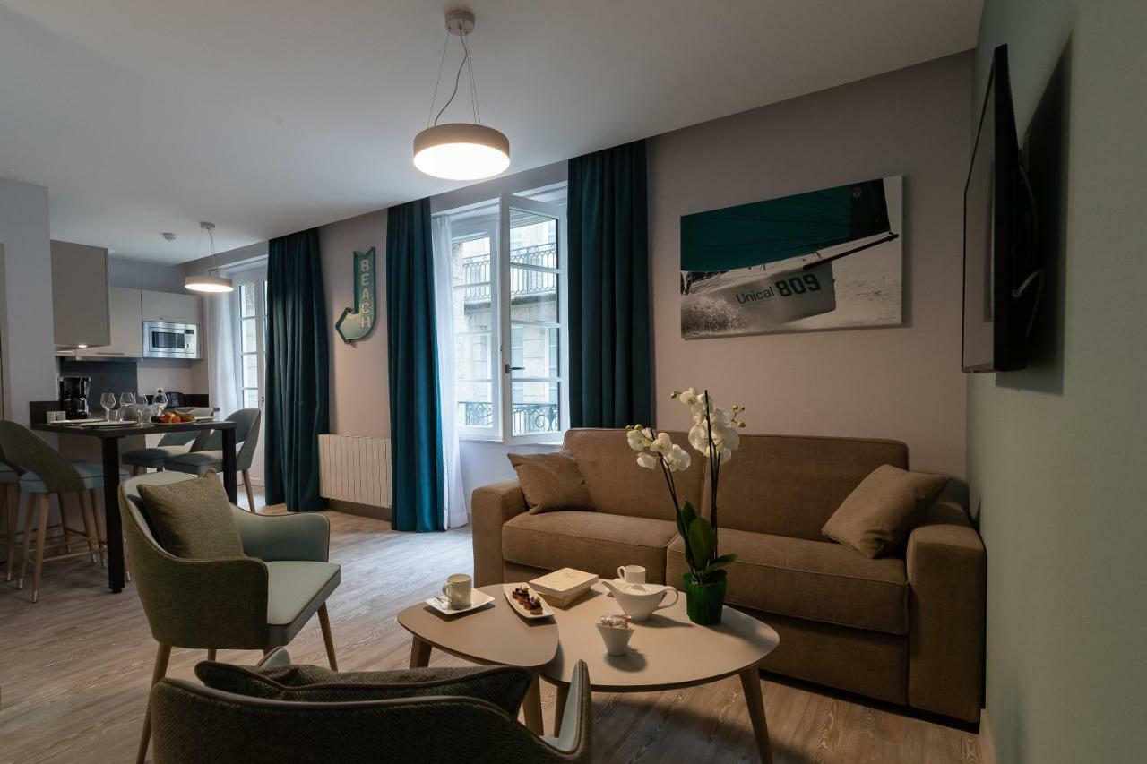 סן מלו Appartements Des Marins מראה חיצוני תמונה