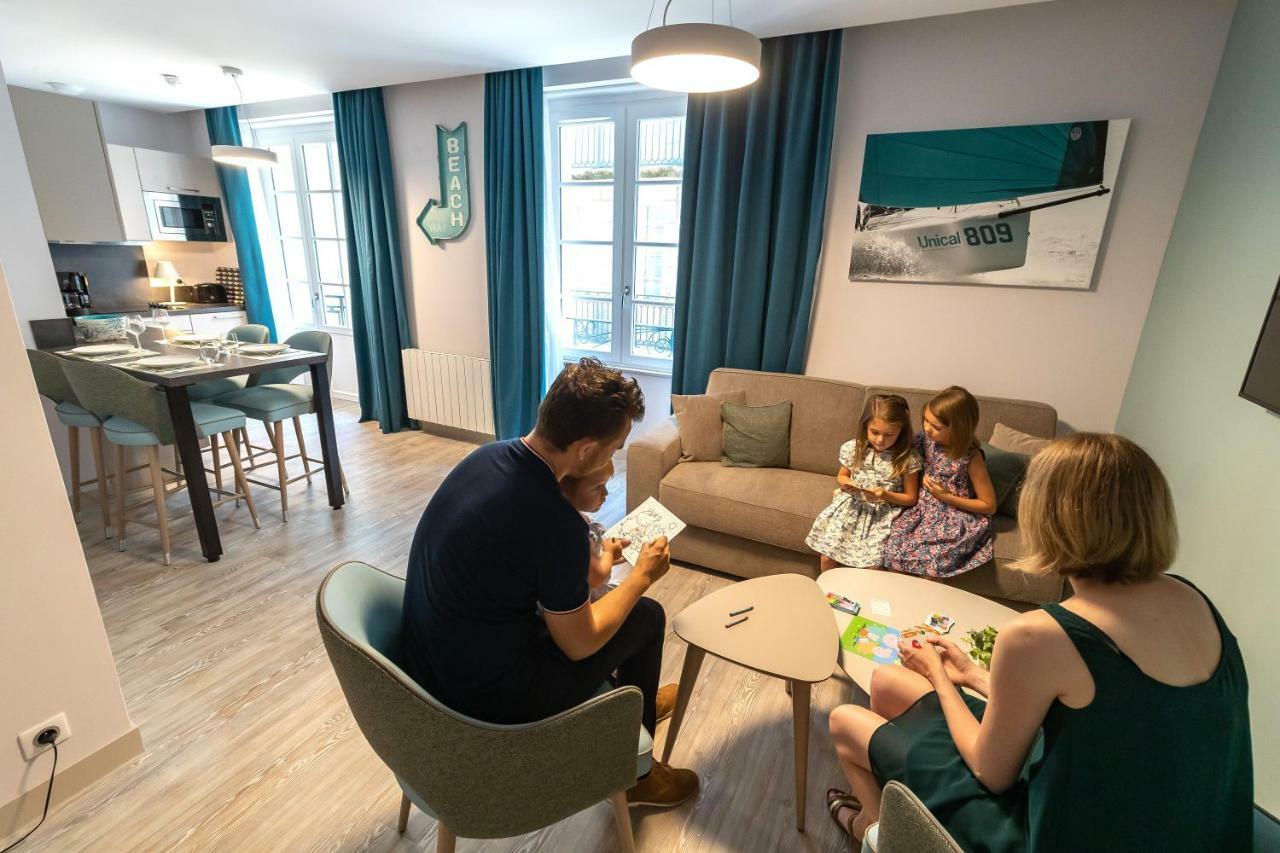 סן מלו Appartements Des Marins מראה חיצוני תמונה